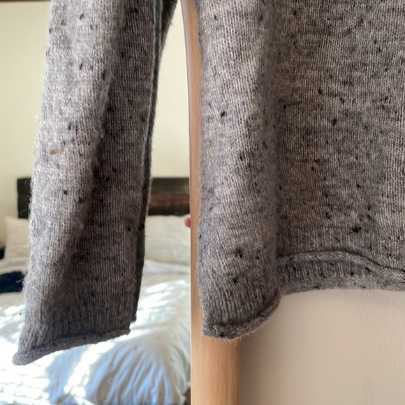 Gray madewell mock neck turtleneck - Picture 2 of 6